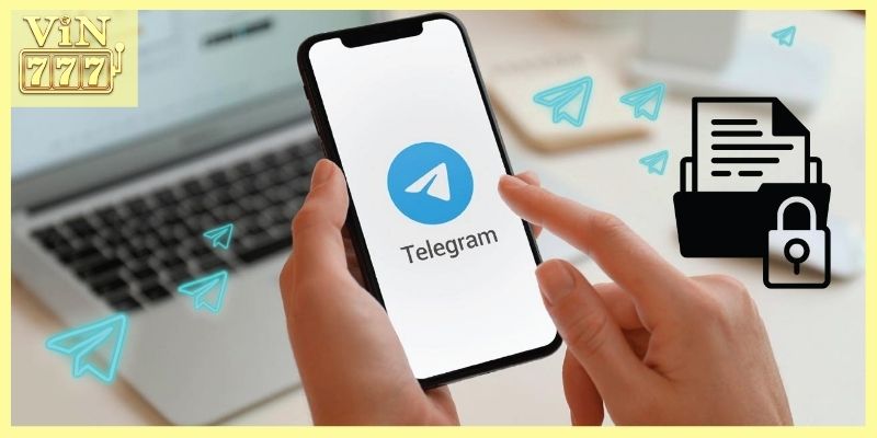 Telegram là kênh liên hệ được thành viên Vin777 tin tưởng